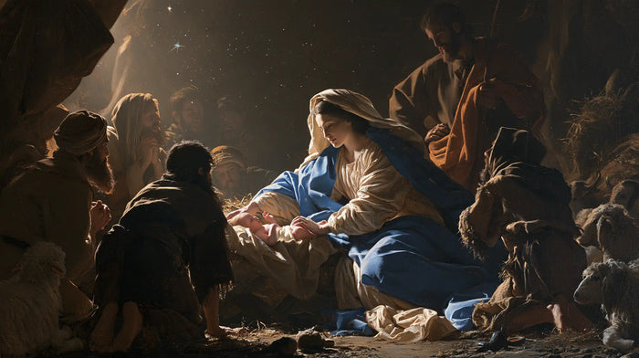 The Nativity - Mary and the Shepherds · Landscape n° 8