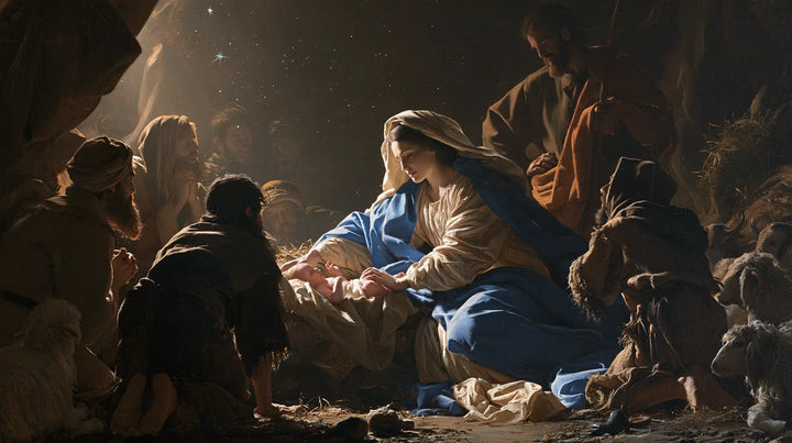 The Nativity - Mary and the Shepherds · Landscape n° 8