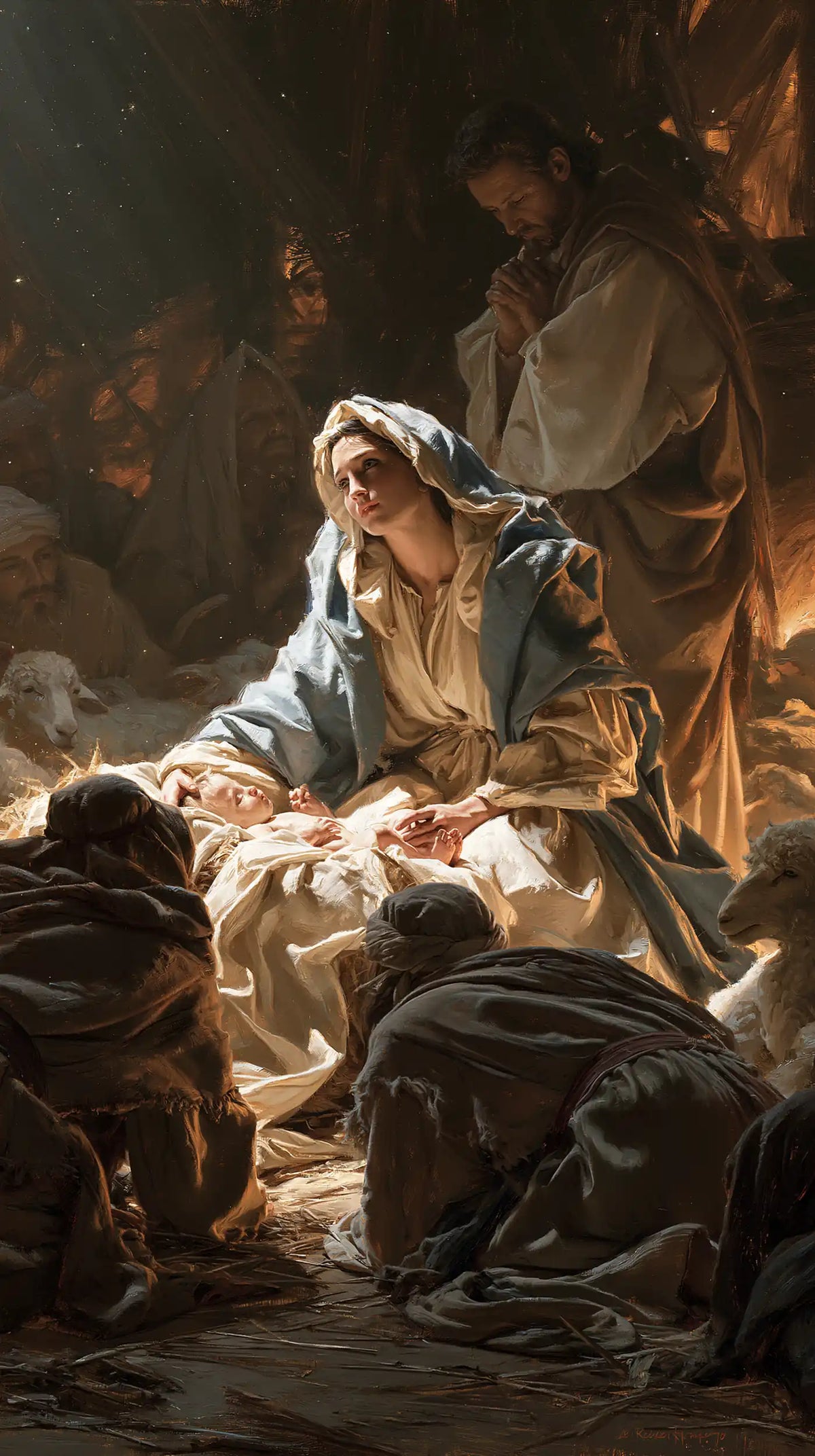 The Nativity - Mary and the Shepherds · Portrait n° 1