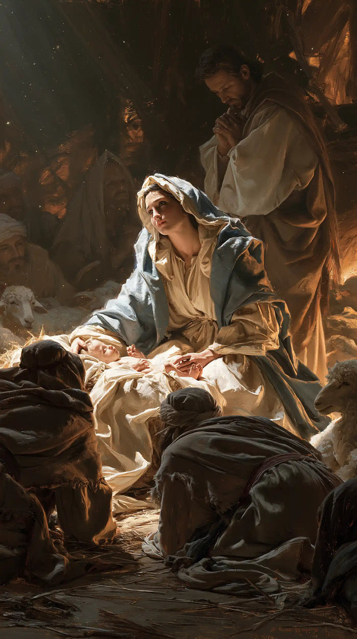 The Nativity - Mary and the Shepherds · Portrait n° 1