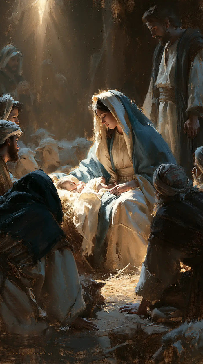 The Nativity - Mary and the Shepherds · Portrait n° 7