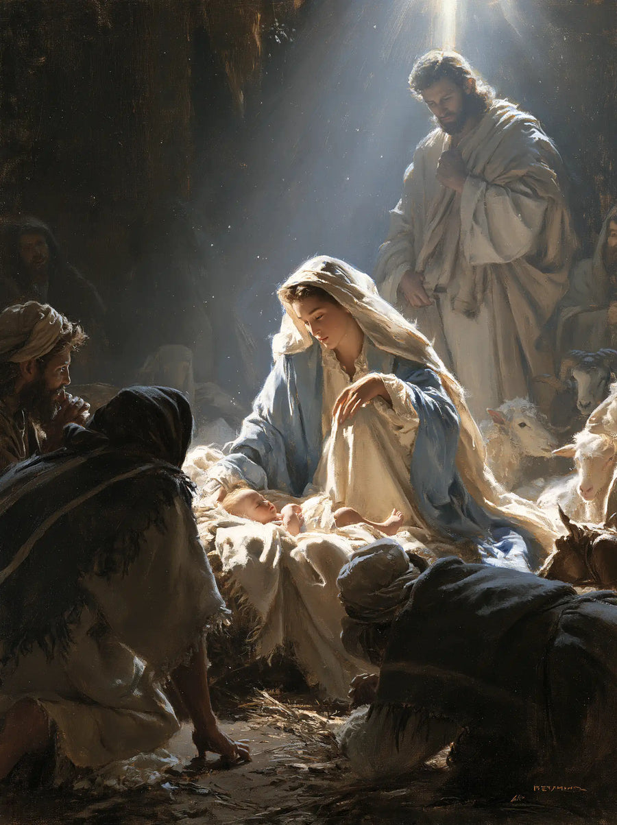 The Nativity - Mary and the Shepherds · Portrait n° 9