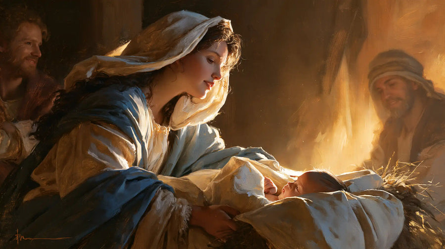 The Nativity - Maternal Joy · Landscape n° 3