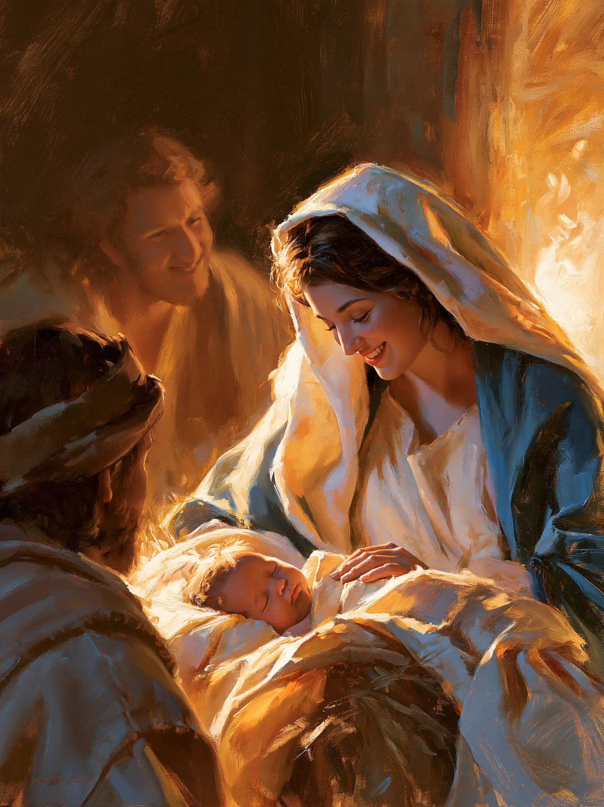 The Nativity — The Smile Among the Visitors