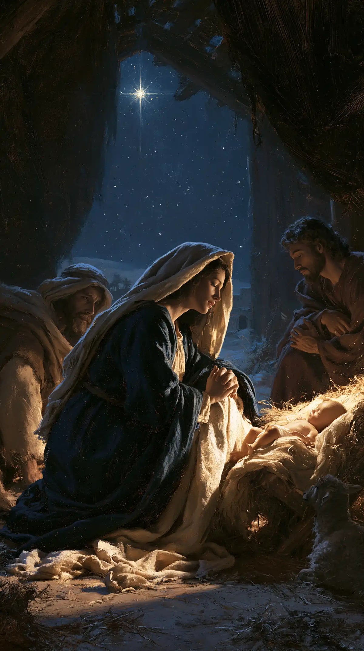 The Nativity — Prayer Beneath the Narrow Constellation