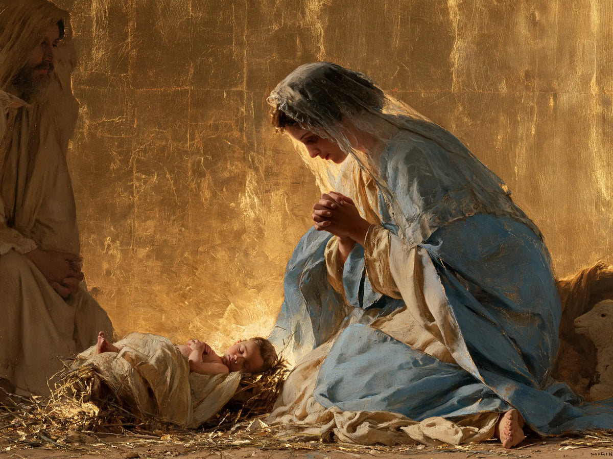 The Nativity — The Little Sleep Upon Golden Earth