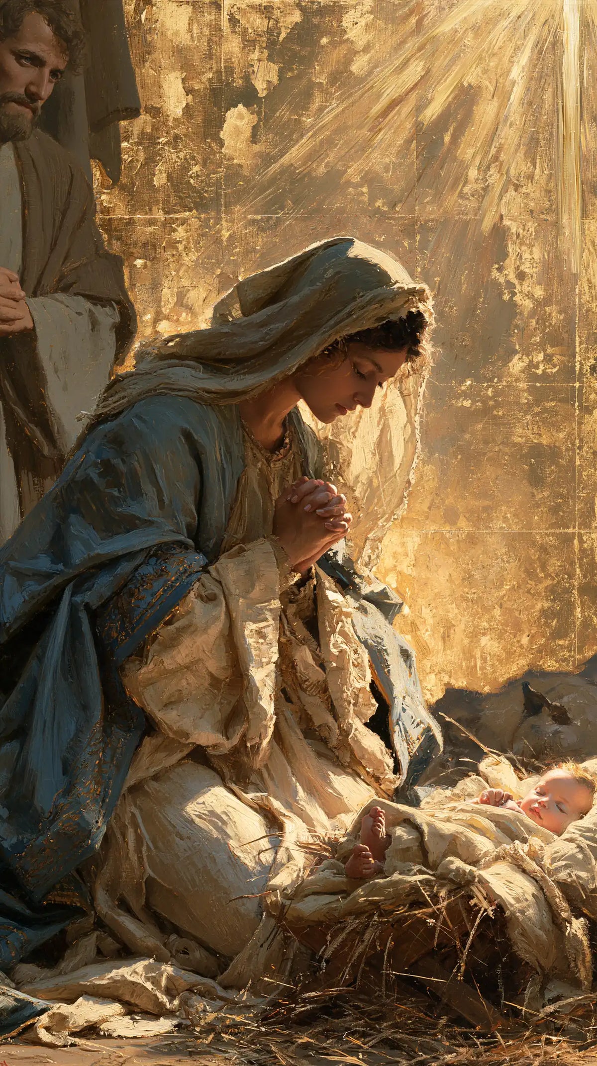 The Nativity — The Vigil in the Flow of Gold