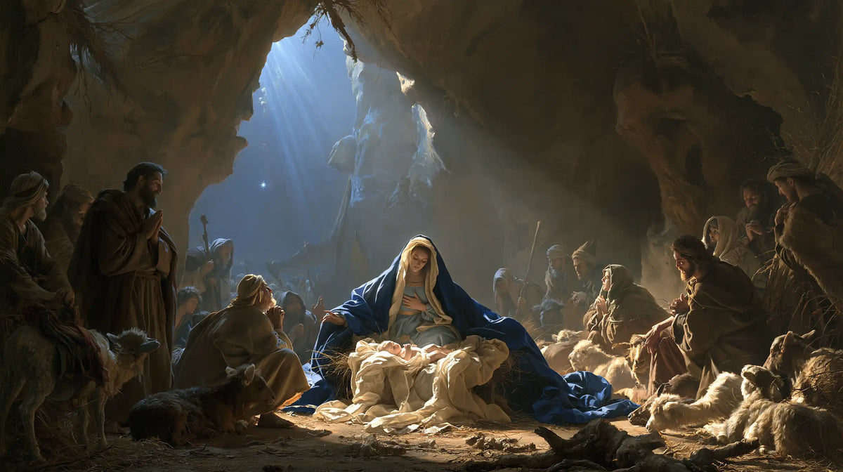 The Nativity — The Refuge Open to Blue Daylight