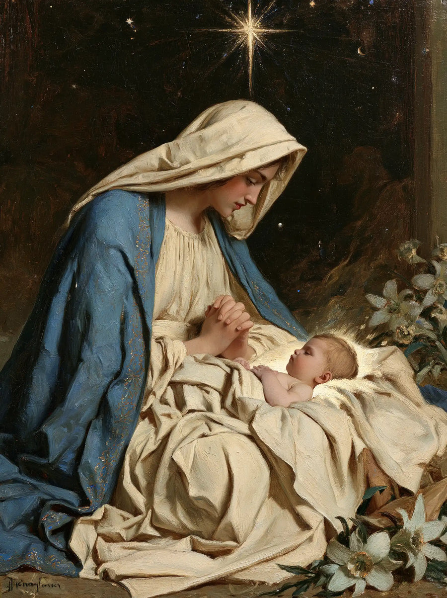 The Nativity - Symbolist · Portrait n° 16