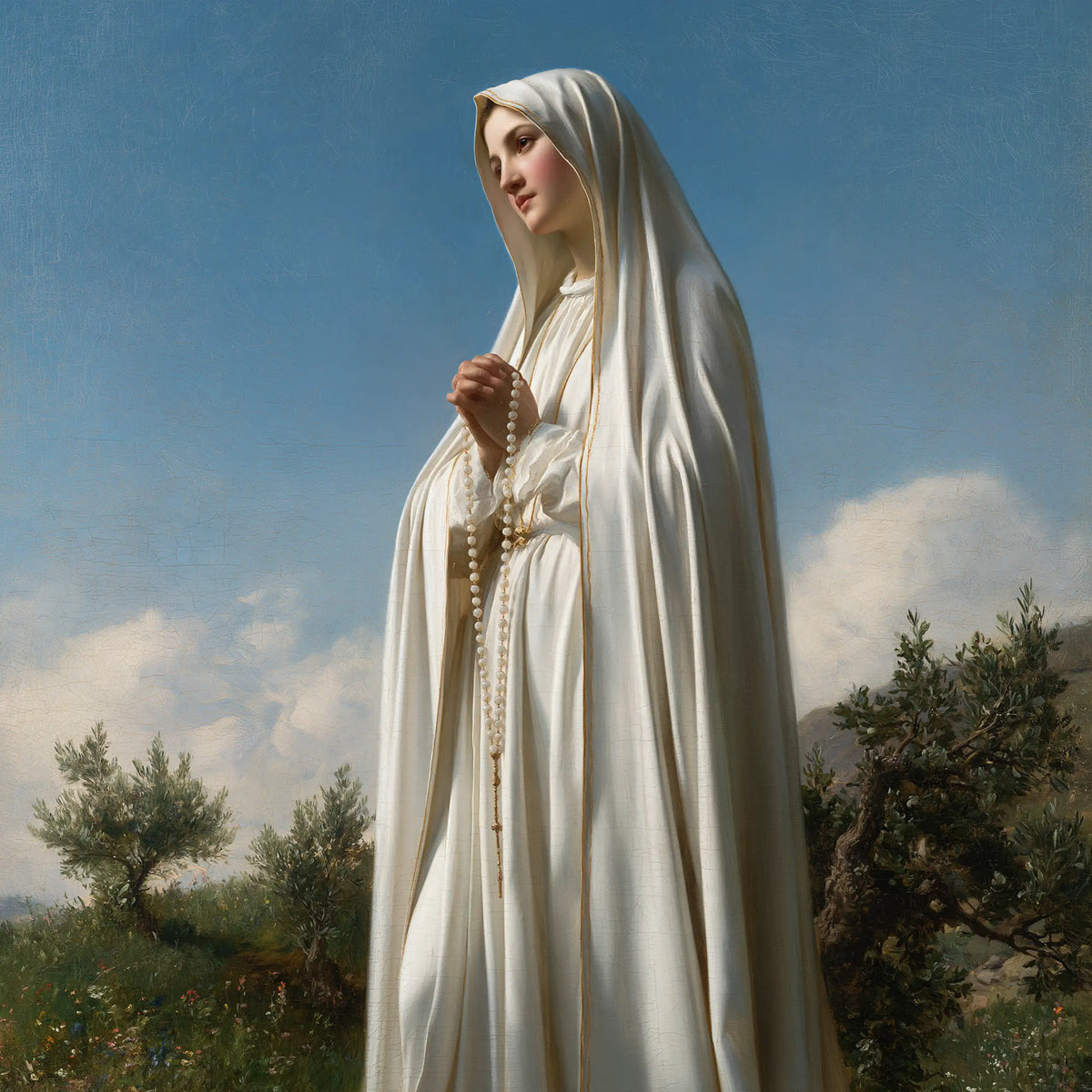 Our Lady of Fatima – Devotion Under a Clear Blue Sky