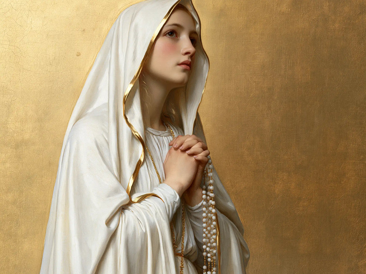 Our Lady of Fatima – Quiet Hope Beneath the Veil