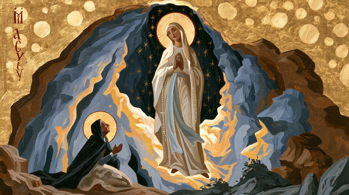 Heavenly Our Lady of Lourdes · Landscape no. 11
