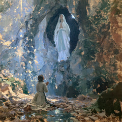 Heavenly Our Lady of Lourdes · Square no. 1