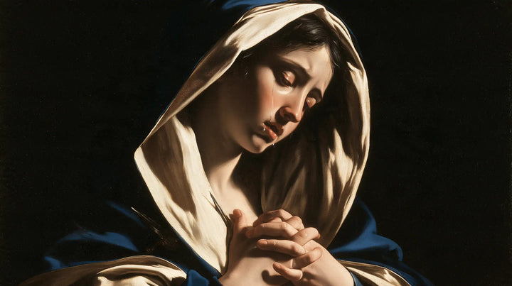 Our Lady of Sorrows — The Gentle Gravity of the Lowered Gaze