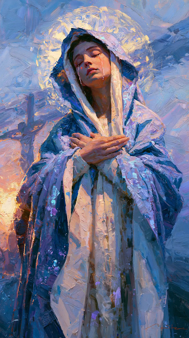Our Lady of Sorrows - Impressionist · Portrait n° 6