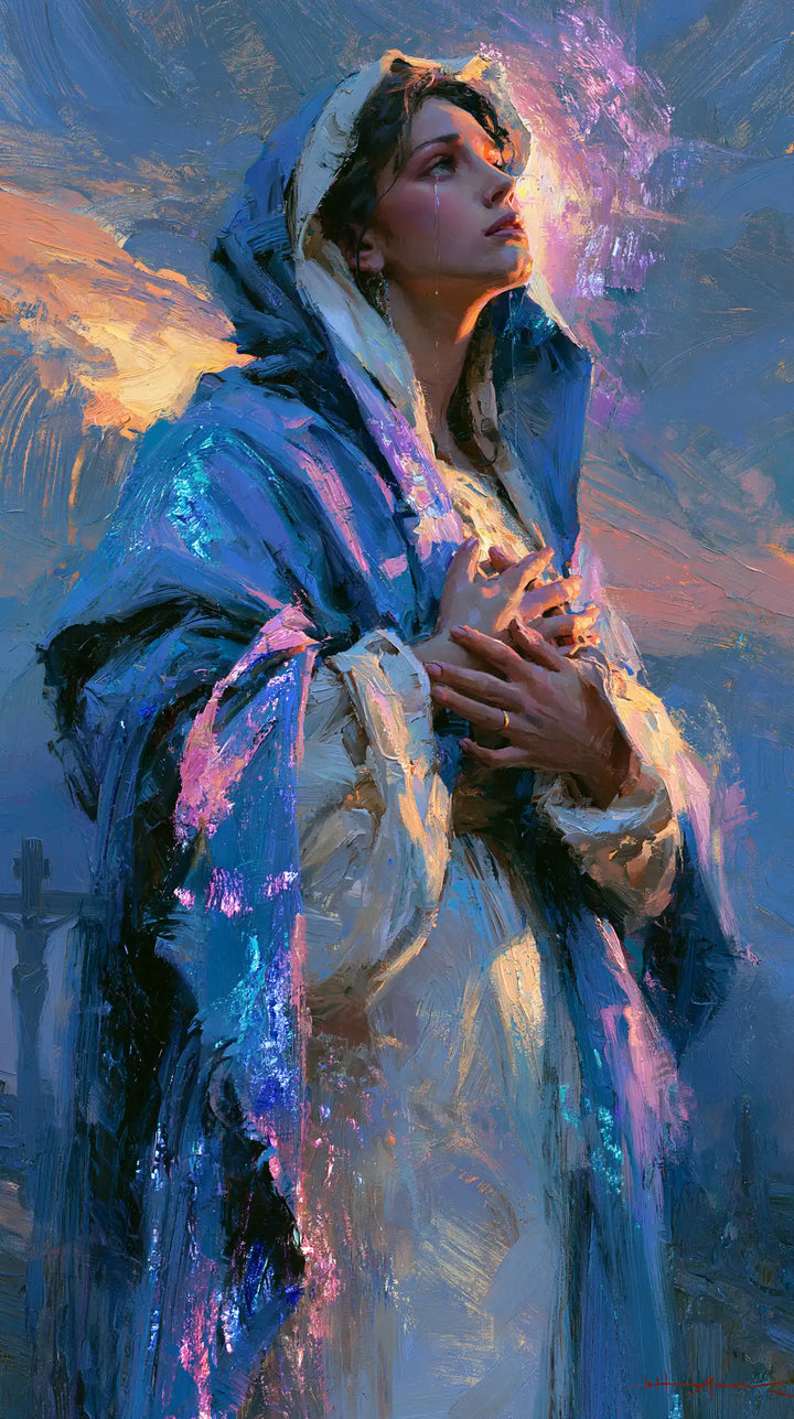 Our Lady of Sorrows - Impressionist · Portrait n° 7