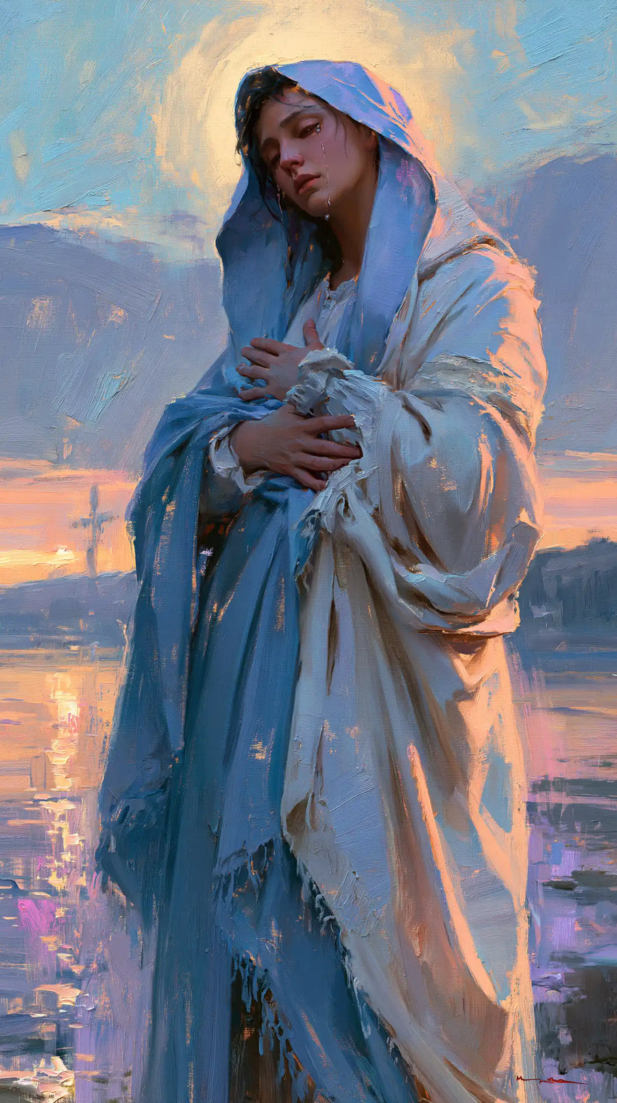 Our Lady of Sorrows - Impressionist · Portrait n° 9
