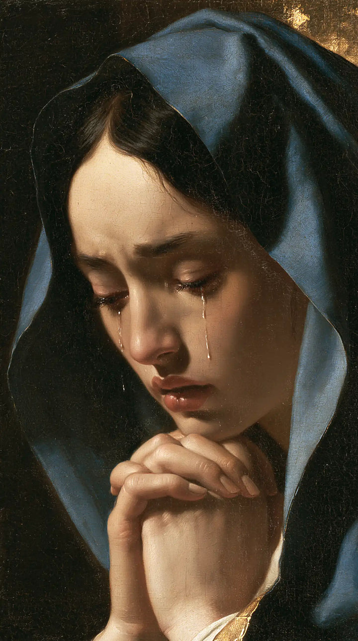 Our Lady of Sorrows — Tears in the Refuge of the Hands