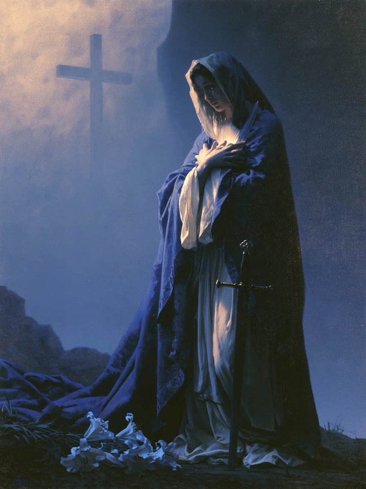 Our Lady of Sorrows - Symbolist · Portrait n° 12