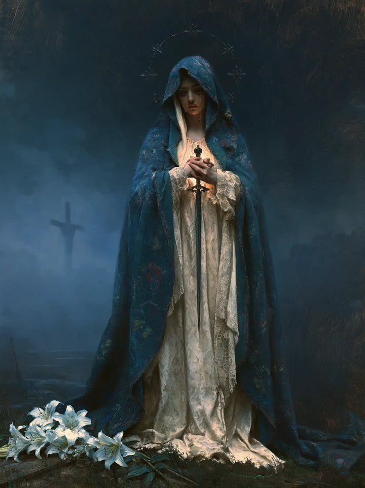 Our Lady of Sorrows - Symbolist · Portrait n° 18