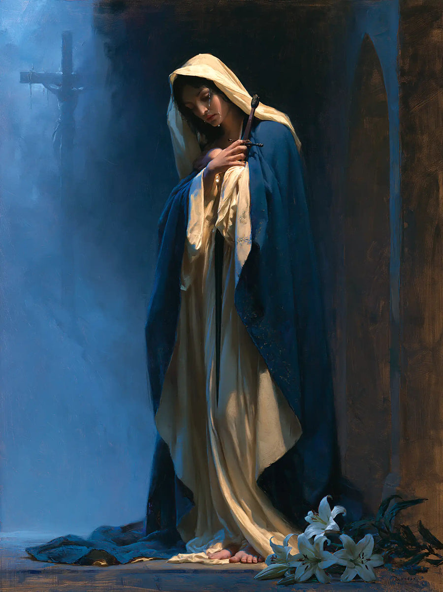 Our Lady of Sorrows - Symbolist · Portrait n° 19