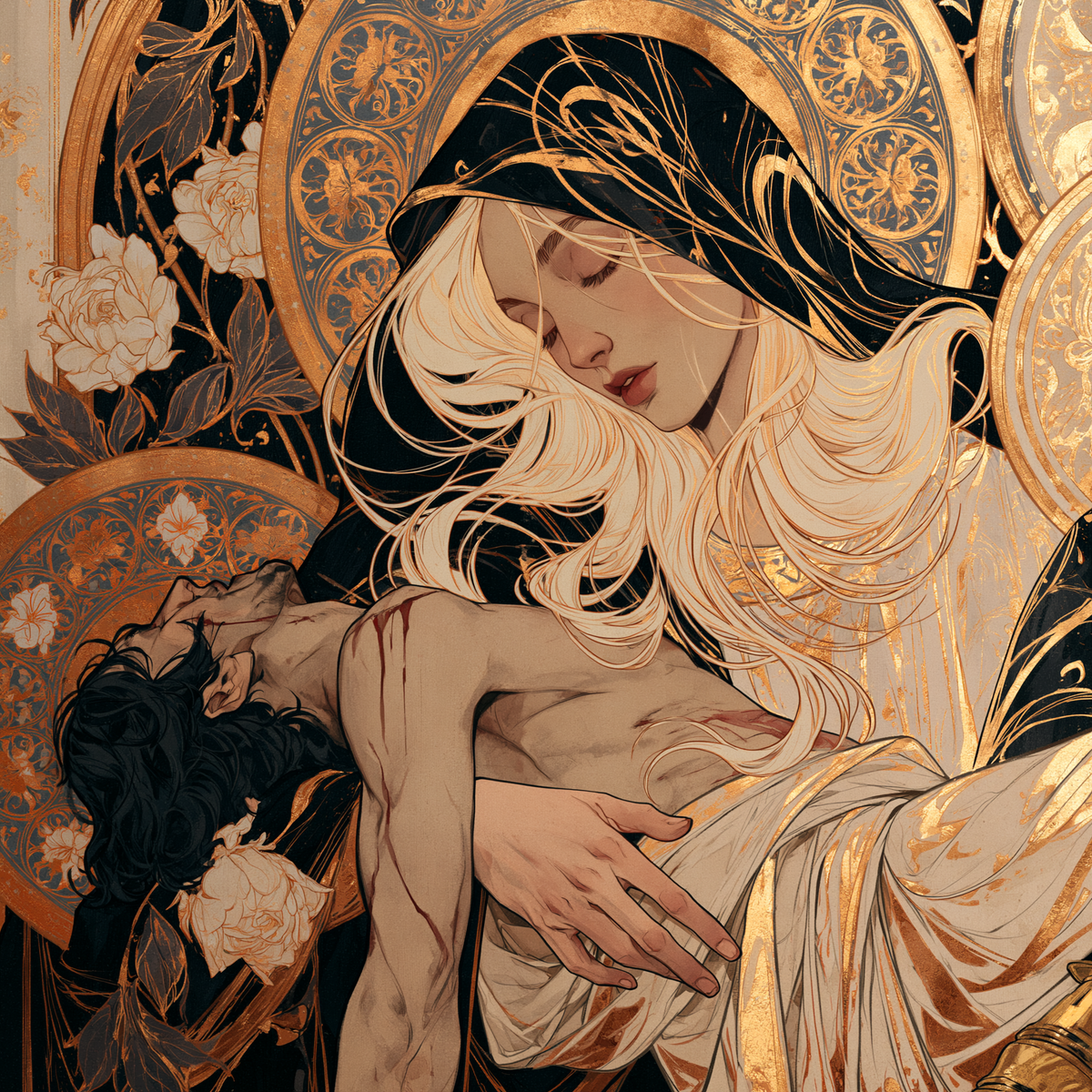 La Pietà - Sacred Art Nouveau · Square n° 2