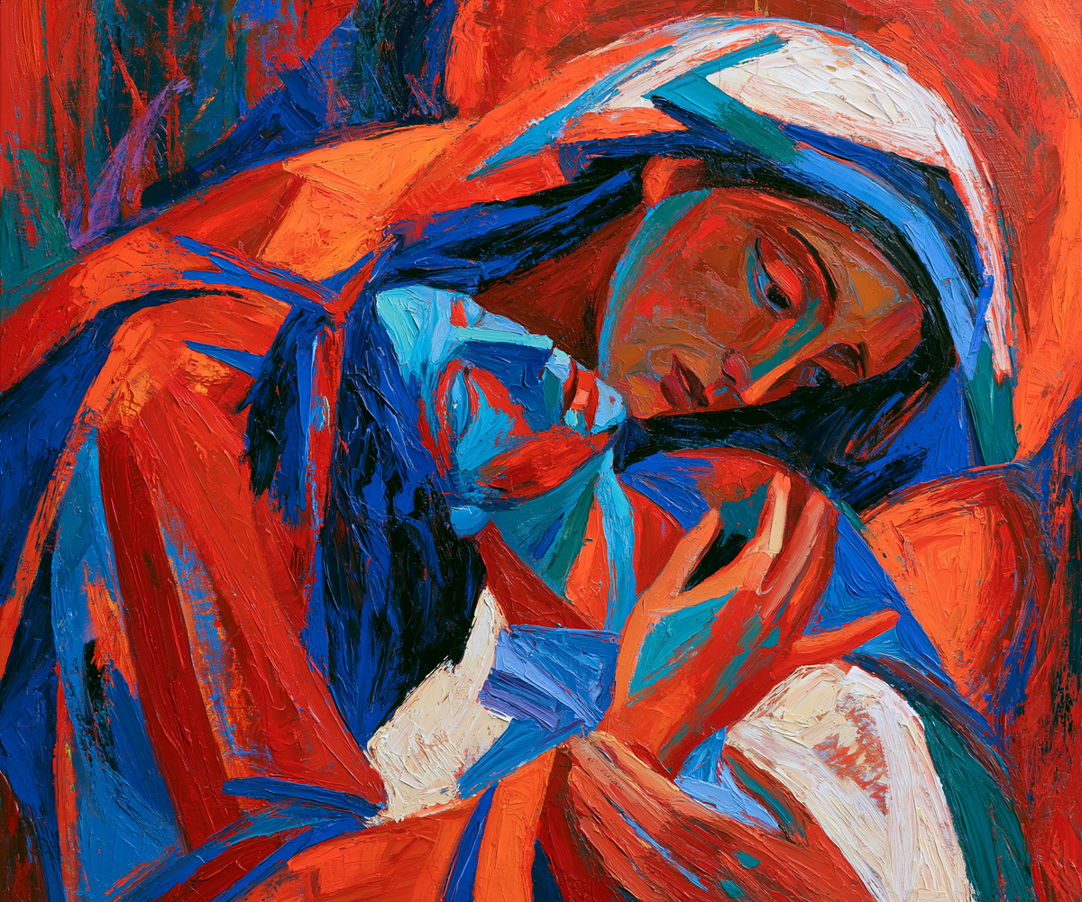 The Pietà - Expressionist · Landscape n° 1 - Christian art