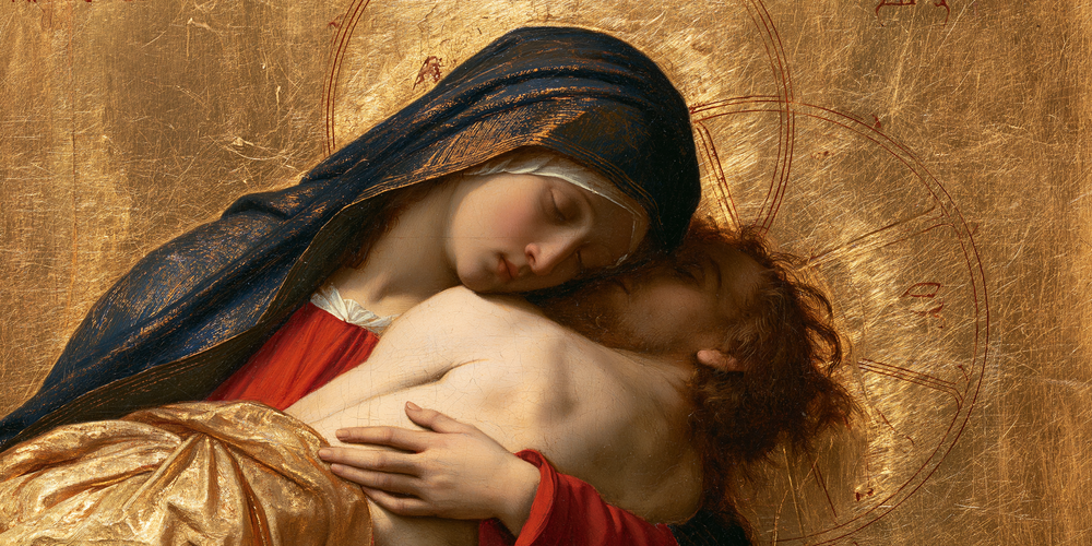 The Pietà - Sacred Gold · Landscape n° 7 - Christian art