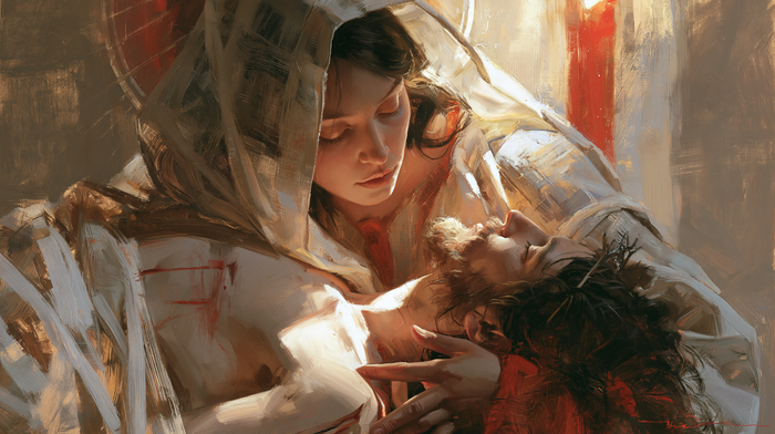 The Pietà — Daylight Through the Veil