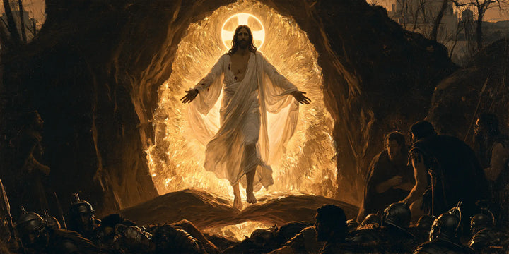 The Resurrection of Jesus Christ — The Golden Circle at the Open Threshold