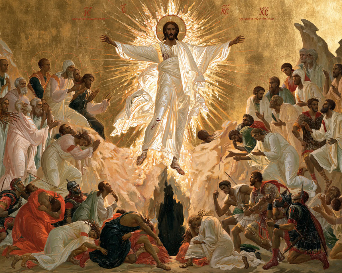 The Resurrection of Jesus Christ - Contemporary Byzantine · Landscape n° 5