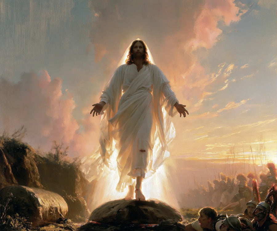 The Resurrection of Jesus Christ — The Step above the Dark Stone