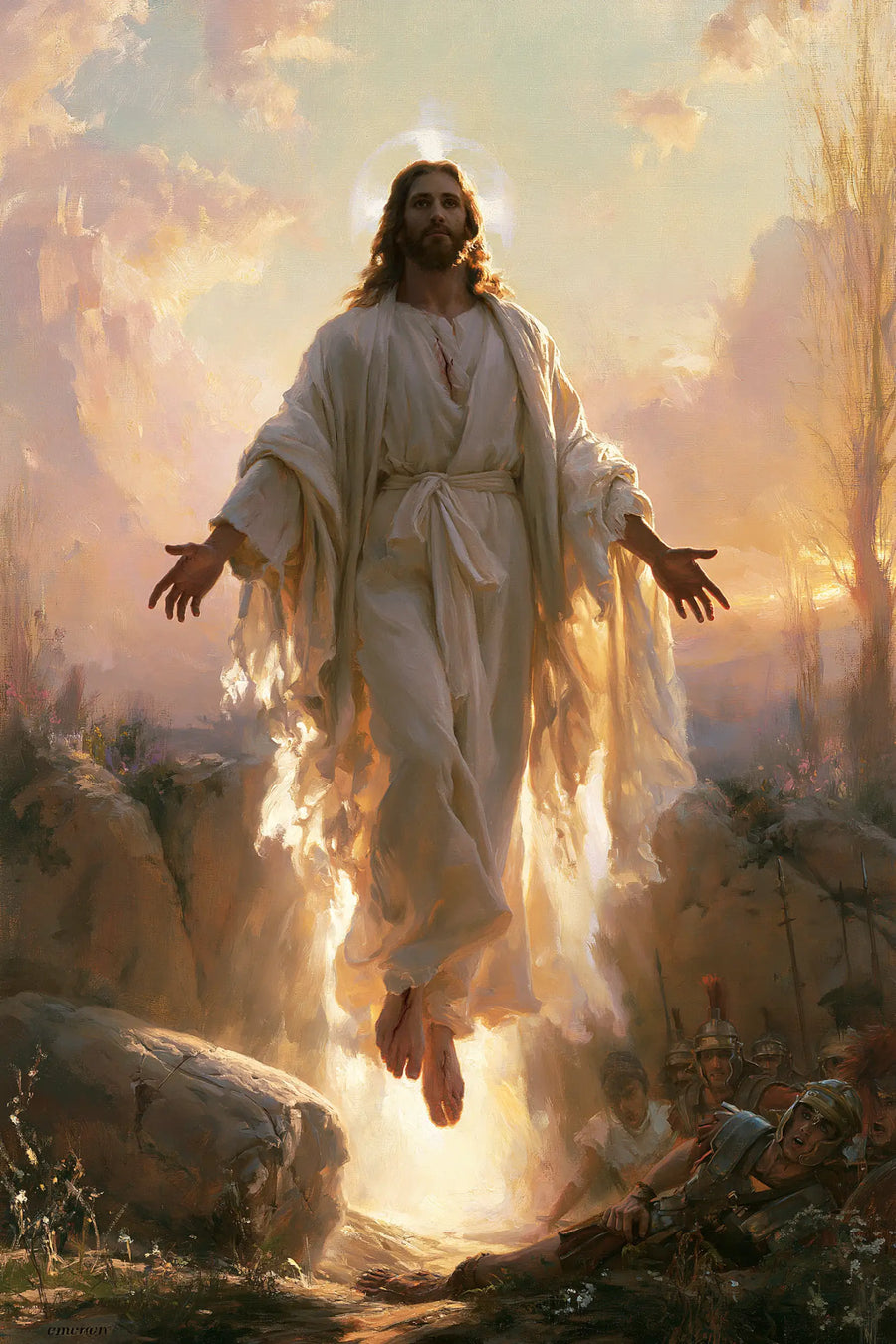 The Resurrection of Jesus Christ — White in the Tenderness of the Sky