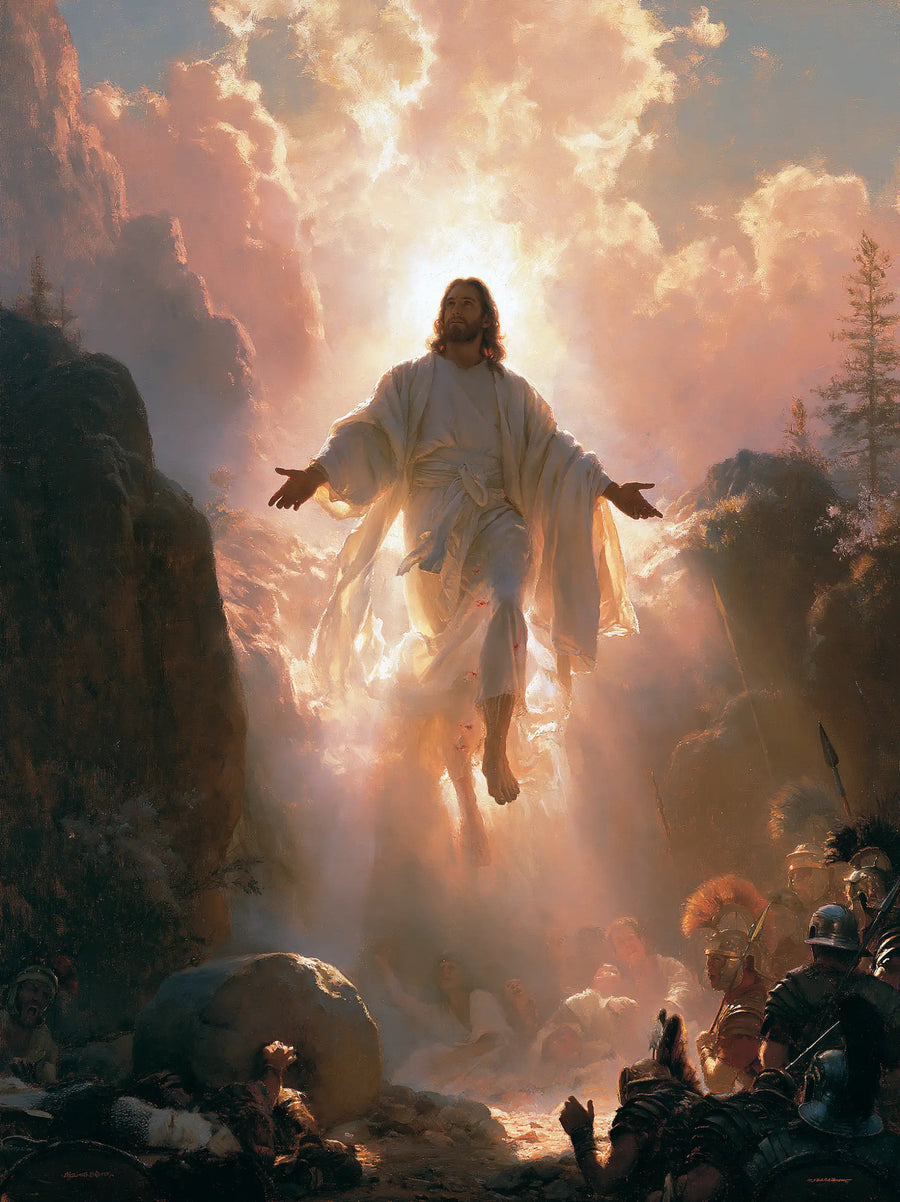 The Resurrection of Jesus Christ — The Rose Cloud above the Apparition