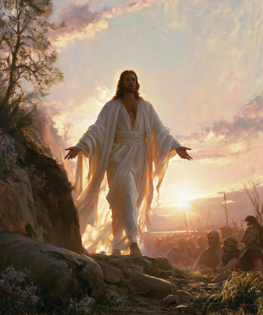 The Resurrection of Jesus Christ — Morning above the Mossy Rock