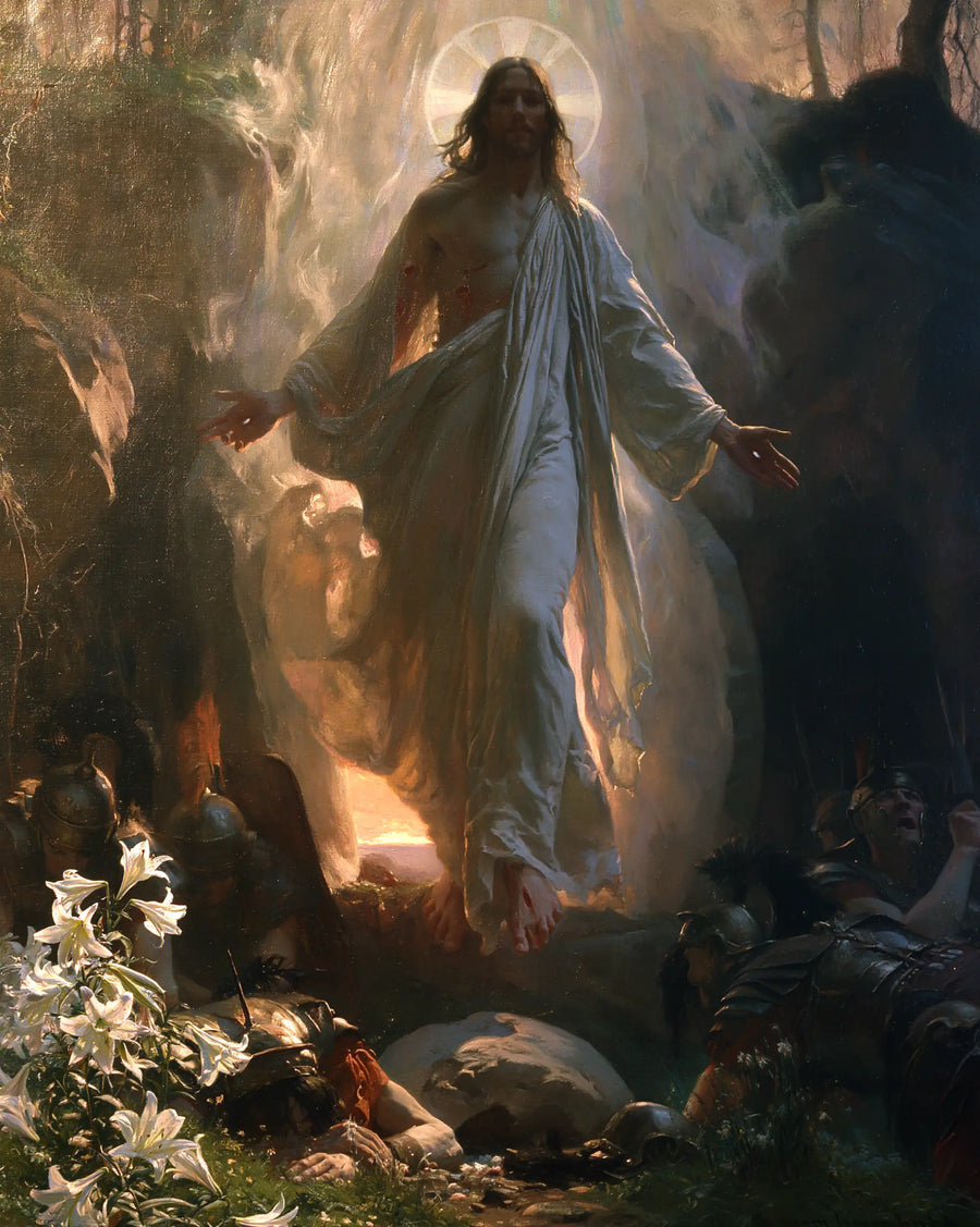 The Resurrection of Jesus Christ - Expressionist · Portrait n° 20