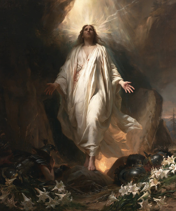 The Resurrection of Jesus Christ — The Call beneath Pale Shards