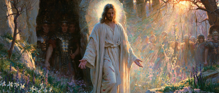 The Resurrection of Jesus Christ — Morning Passes through Fine Branches