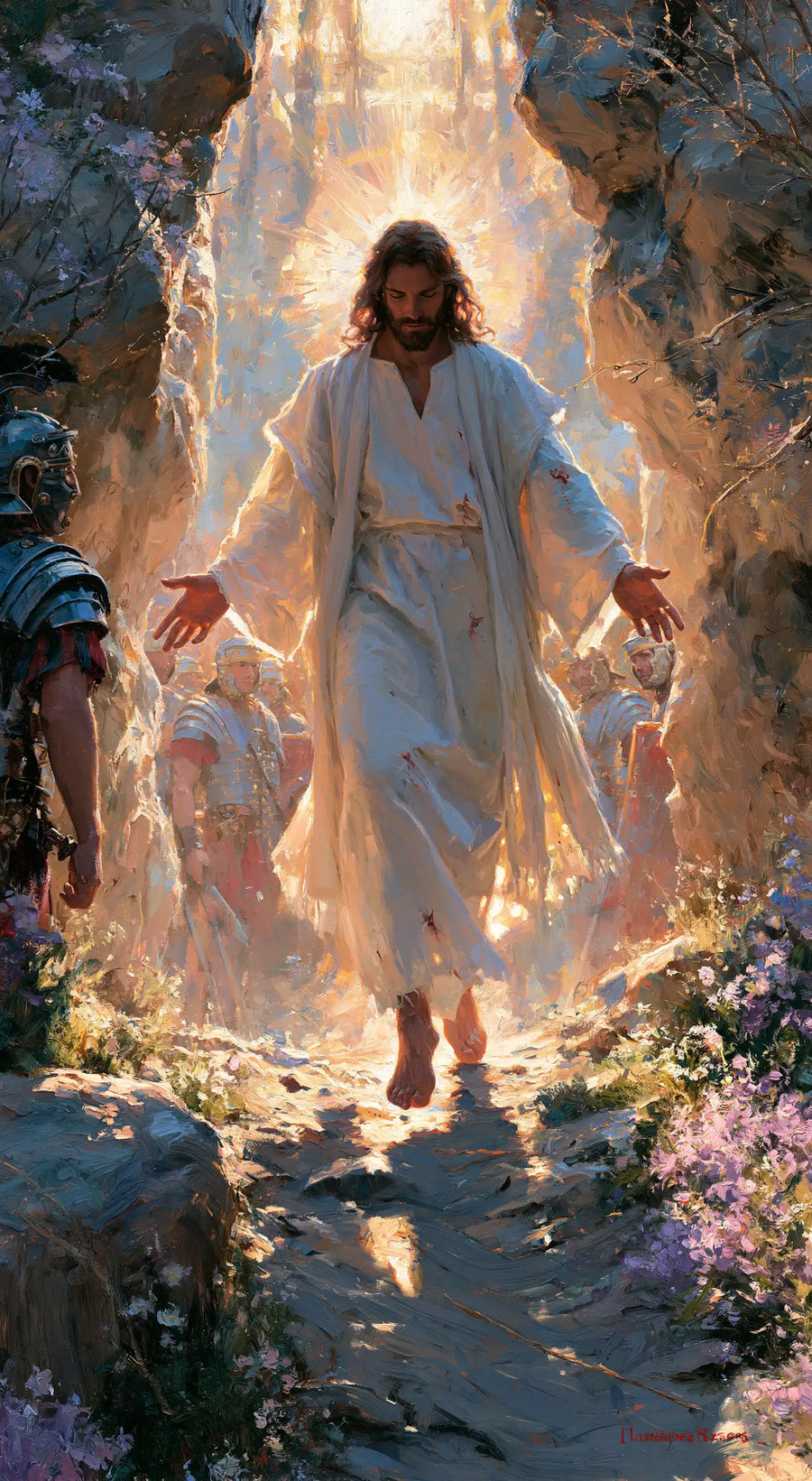 The Resurrection of Jesus Christ - Impressionist · Portrait n° 7