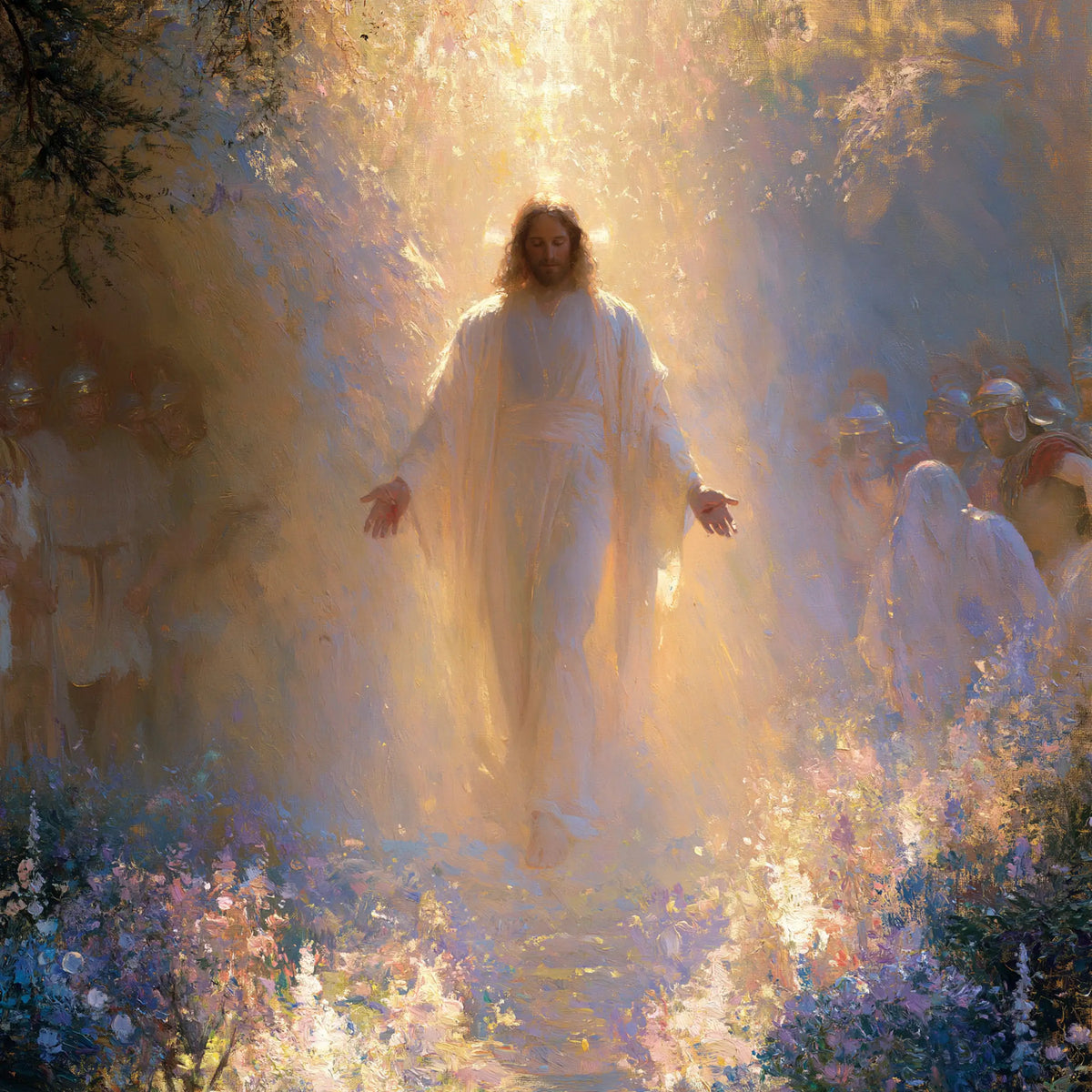 The Resurrection of Jesus Christ — The Presence in the Rain of Pollen