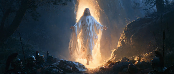 The Resurrection of Jesus Christ - Midnight-blue Chiaroscuro · Landscape n° 25