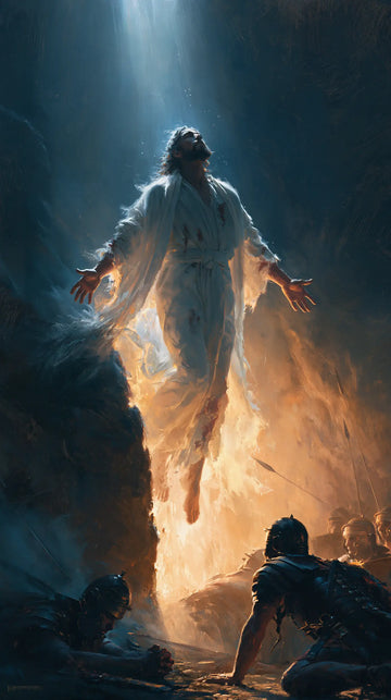 The Resurrection of Jesus Christ - Midnight-blue Chiaroscuro · Portrait n° 9