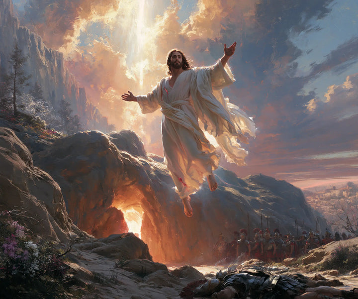 The Resurrection of Jesus Christ - Sacred Monumental View · Landscape n° 2