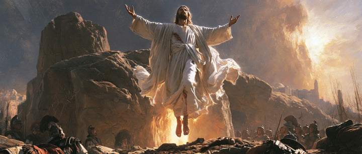 The Resurrection of Jesus Christ — The Ascent before the Veiled Sun