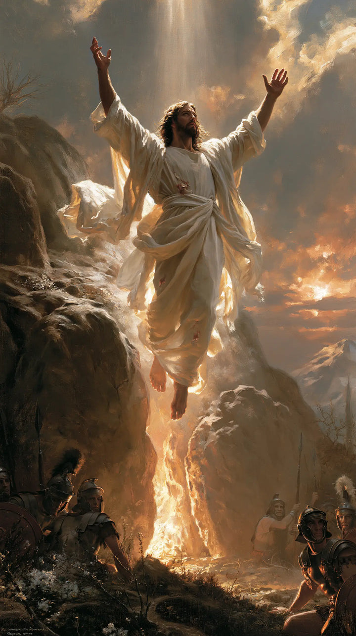 The Resurrection of Jesus Christ — The Call above the Fiery Cleft