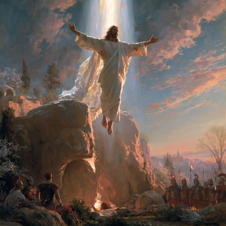 The Resurrection of Jesus Christ - Sacred Monumental View · Square n° 2
