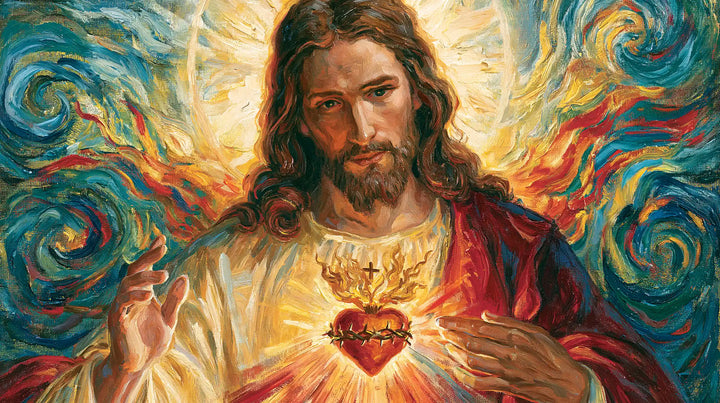Sacred Heart of Jesus – Post-Impressionist · Landscape no. 9