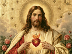 Sacred Heart of Jesus – Symbolist · Landscape no. 4