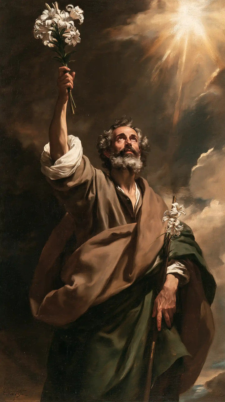 Saint Joseph – Theatrical Baroque · Portrait no. 1