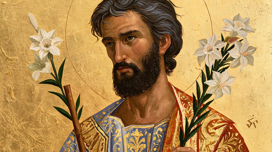 Saint Joseph – Contemporary Byzantine · Landscape no. 8